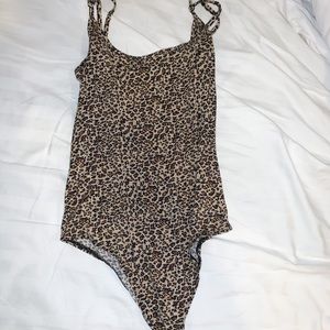 Cheetah Print Body Suit